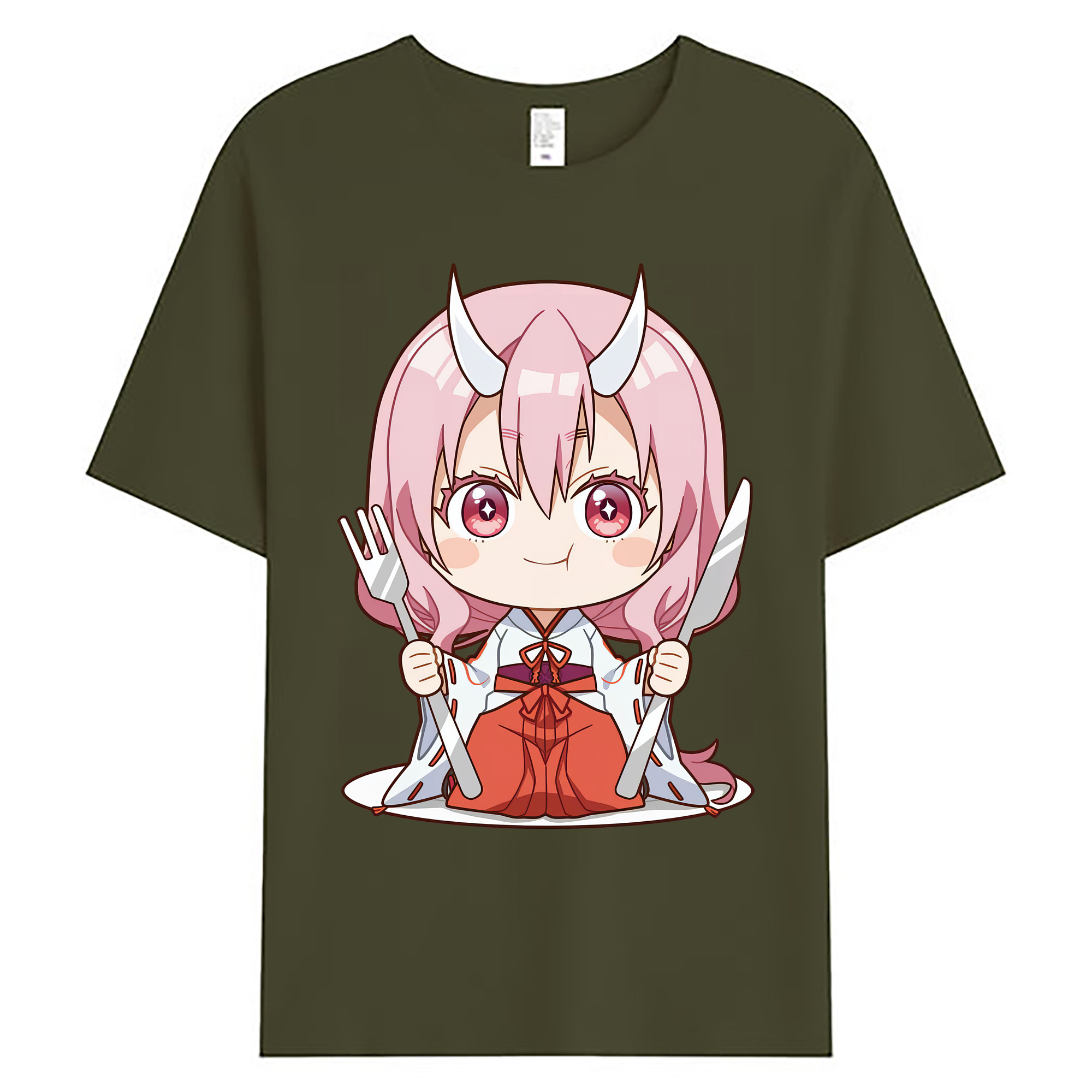 （画像用） 転スラ Regarding Reincarnated to Slime 綿100％ メンズ半袖Tシャツ｜肌触りやわらか＆通気性